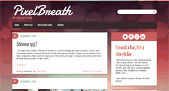 Desktop Screenshot of pixel-breath.com